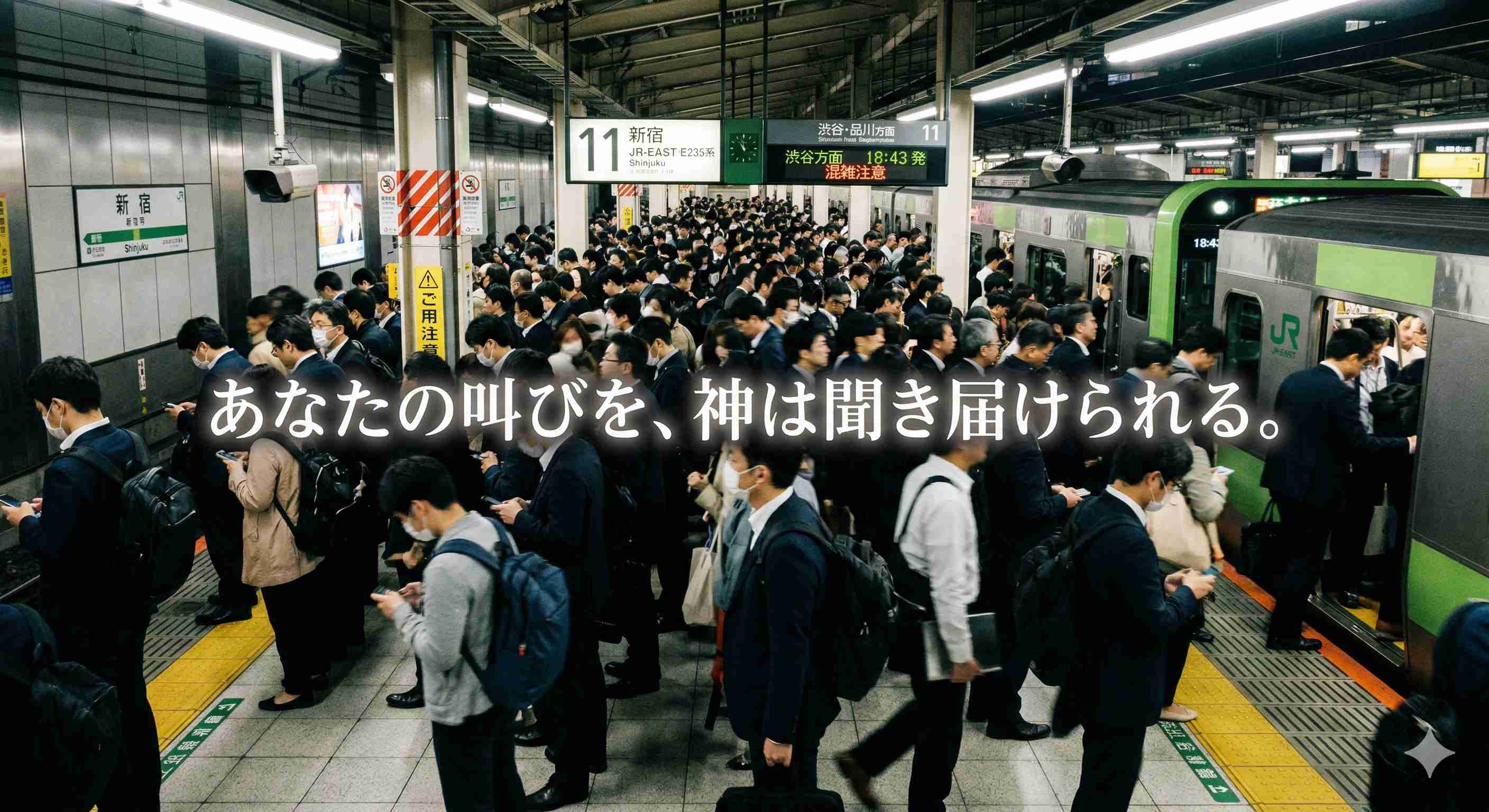 「あなたの叫びを、神は聞き届けられる。」