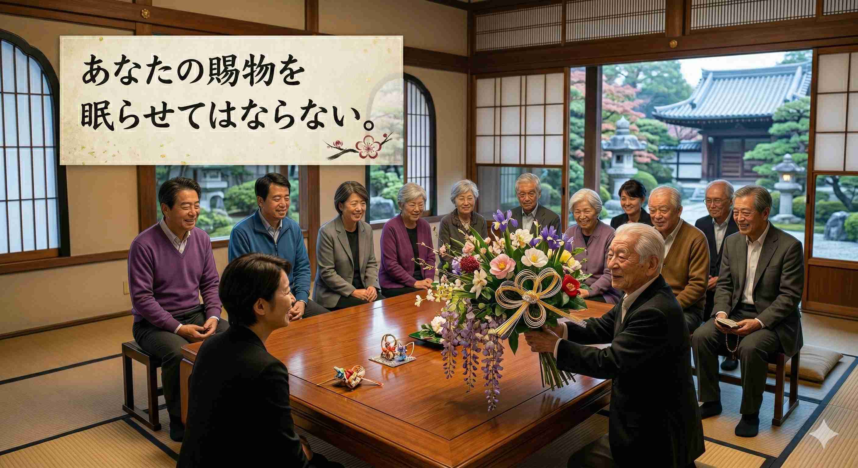 「あなたの賜物を眠らせてはならない。」