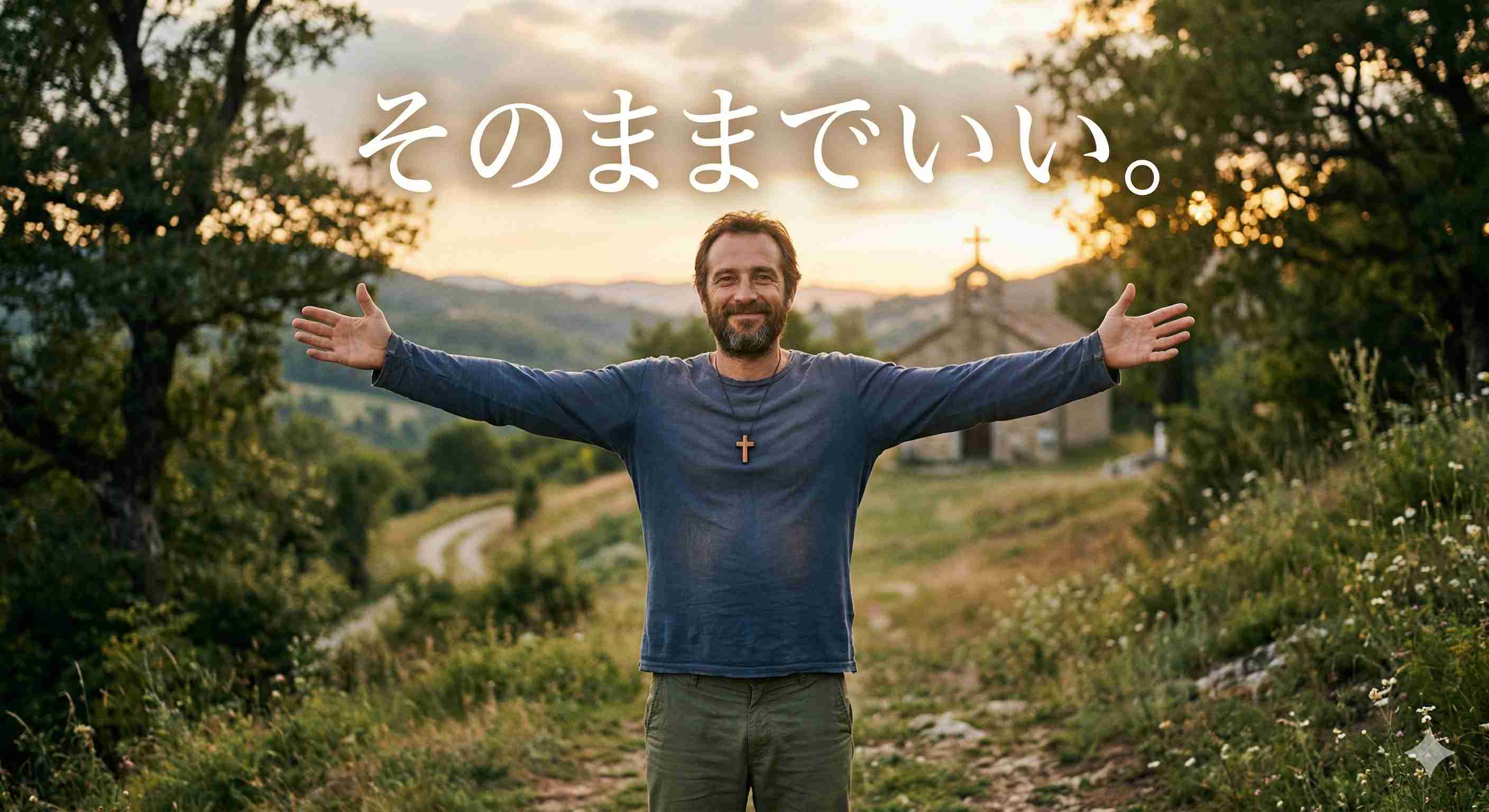 「そのままでいい。」