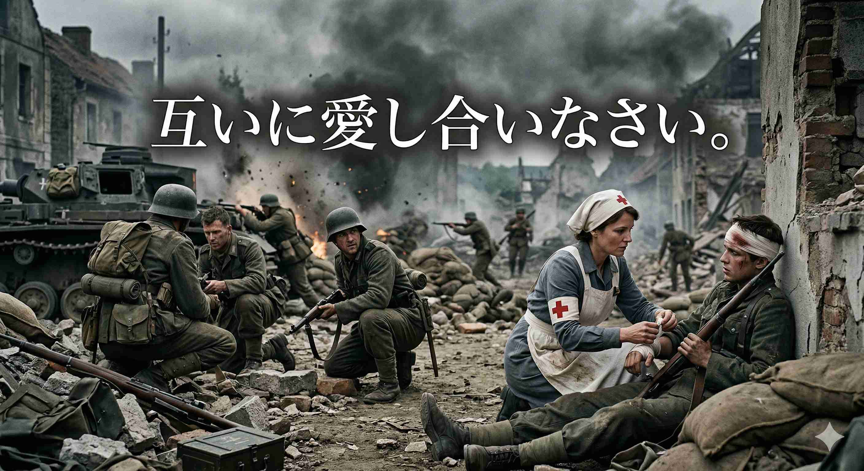 「互いに愛し合いなさい。」