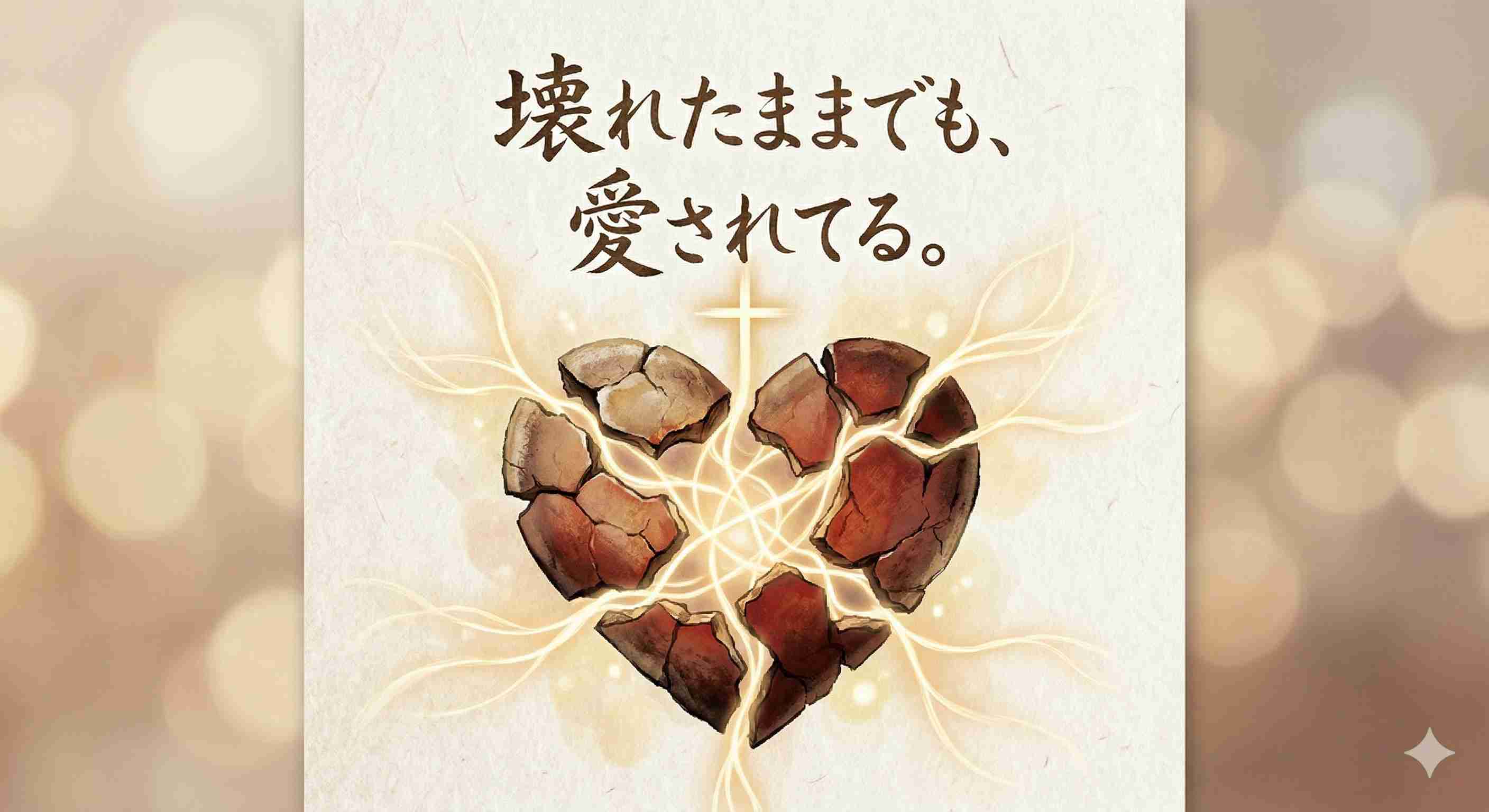 「壊れたままでも、愛されてる。」