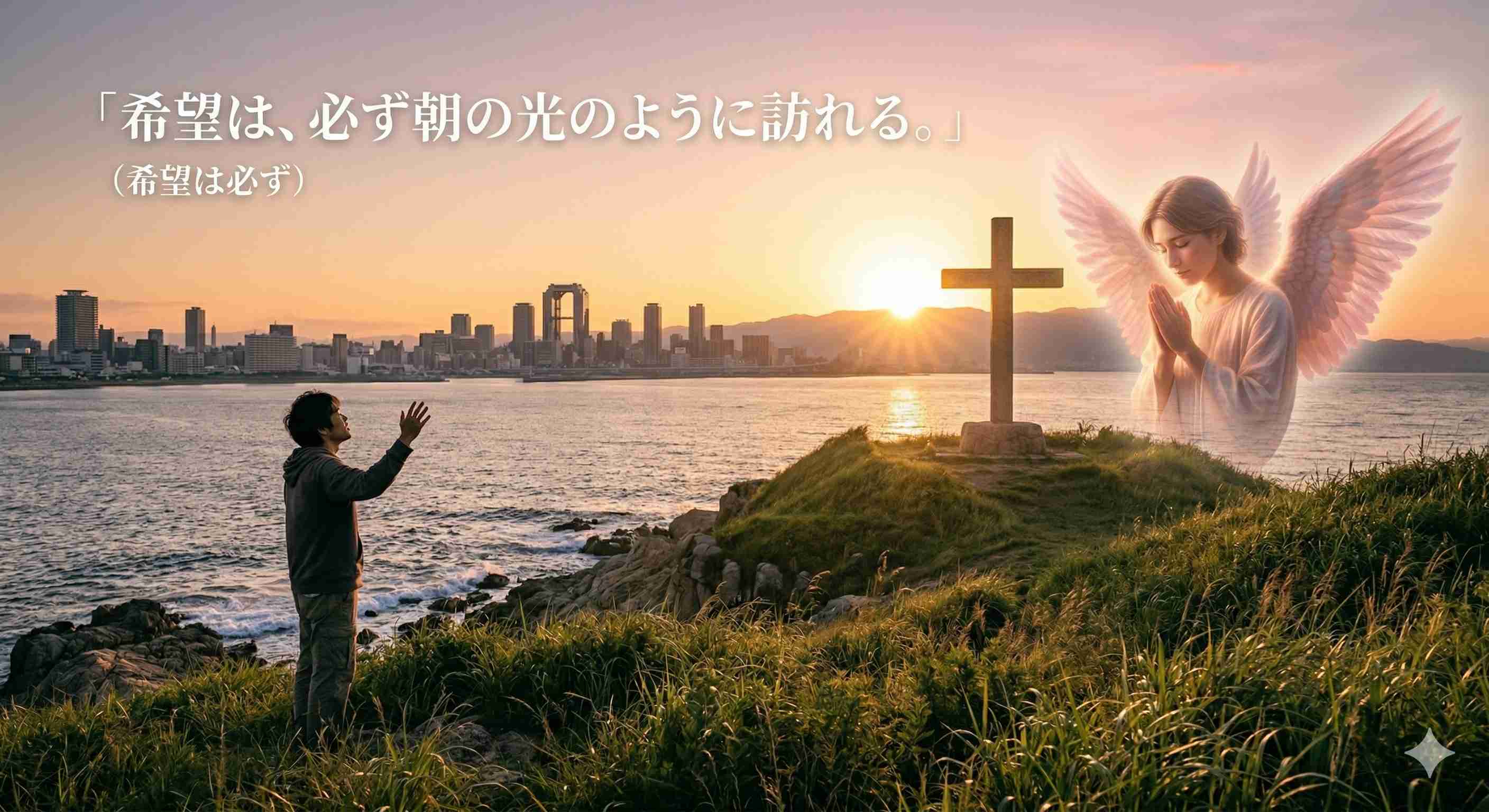 「希望は、必ず朝の光のように訪れる。」