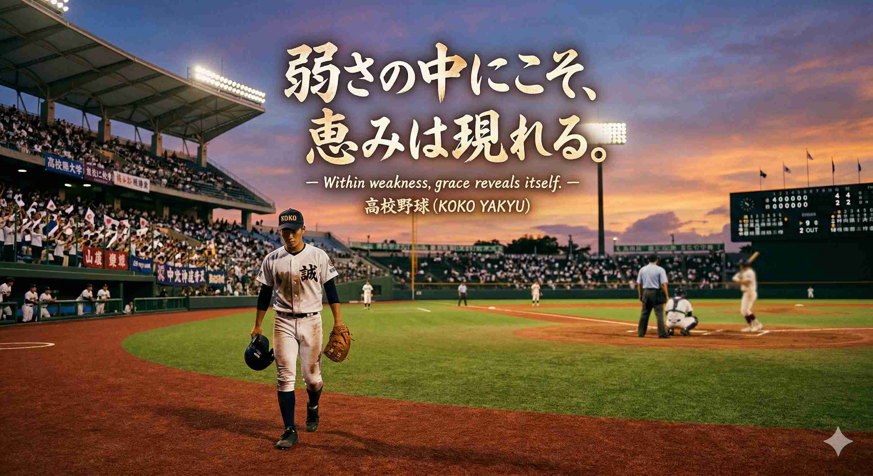 「弱さの中にこそ、恵みは現れる。」