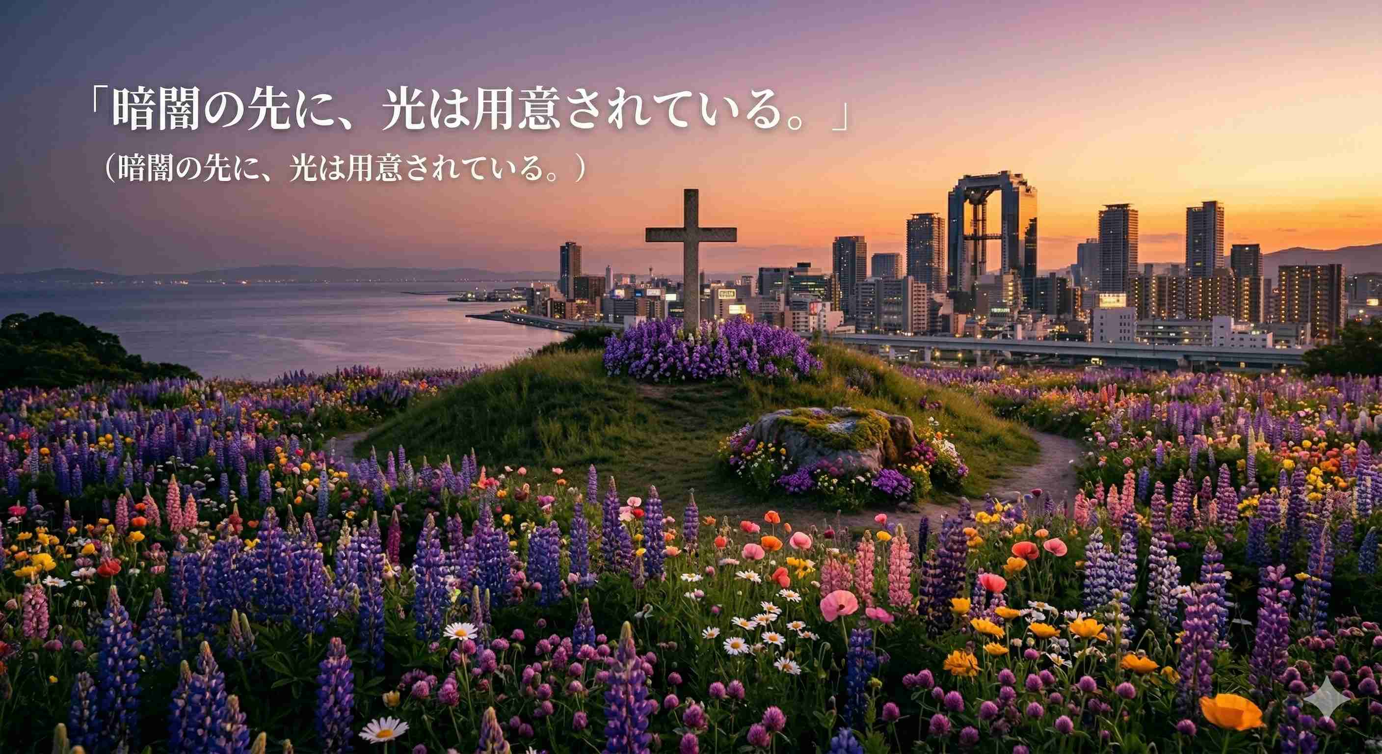 「暗闇の先に、光は用意されている。」