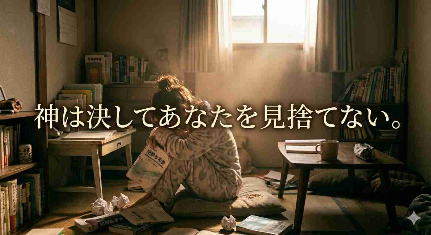 「神は決してあなたを見捨てない。」